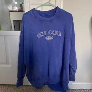 Aerie Self Care Club crewneck!!